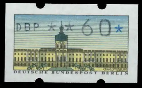 BERLIN ATM 1987 Nr 1-060 postfrisch 8940C6
