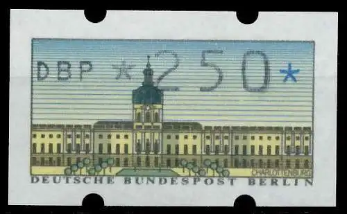 BERLIN ATM 1987 Nr 1-250 postfrisch 8940DA