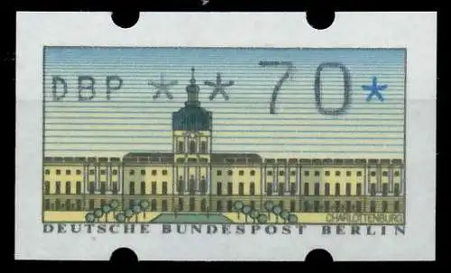 BERLIN ATM 1987 Nr 1-070 postfrisch 8940E6