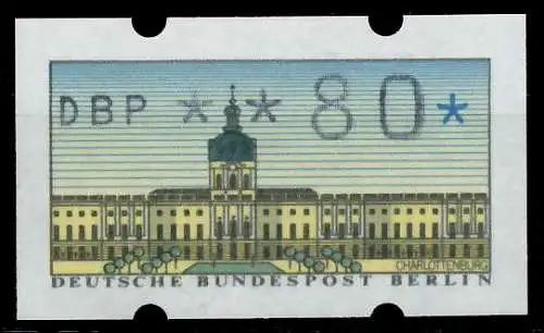 BERLIN ATM 1987 Nr 1-080 postfrisch 8940FA