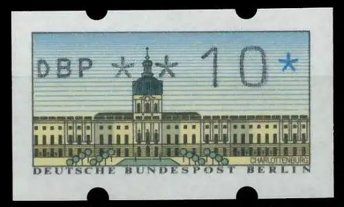 BERLIN ATM 1987 Nr 1-010 postfrisch 894106