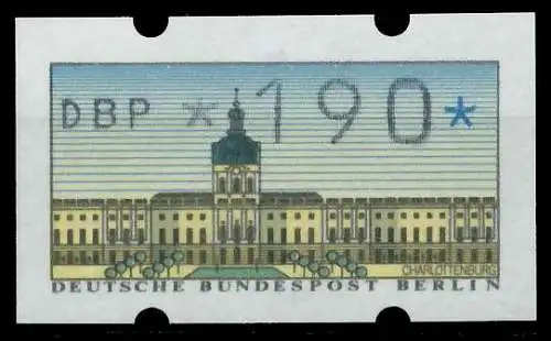 BERLIN ATM 1987 Nr 1-190 postfrisch 89410A