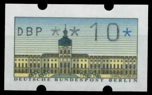 BERLIN ATM 1987 Nr 1-010 postfrisch 89411E
