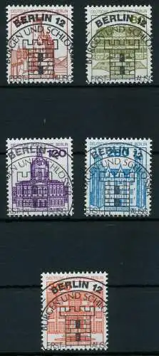 BERLIN DS BURGEN u. SCHLÖSSER Nr 673-677 ESST Z 8941D6