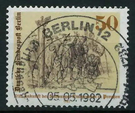 BERLIN 1982 Nr 667 ESST zentrisch gestempelt 8941FE