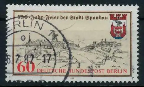 BERLIN 1982 Nr 659 gestempelt 894232