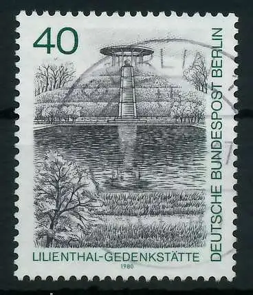 BERLIN 1980 Nr 634 gestempelt 89428E