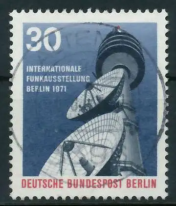 BERLIN 1971 Nr 391 zentrisch gestempelt 8943DE
