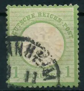 D-REICH BRUSTSCHILDE Nr 23a gestempelt 895ED2