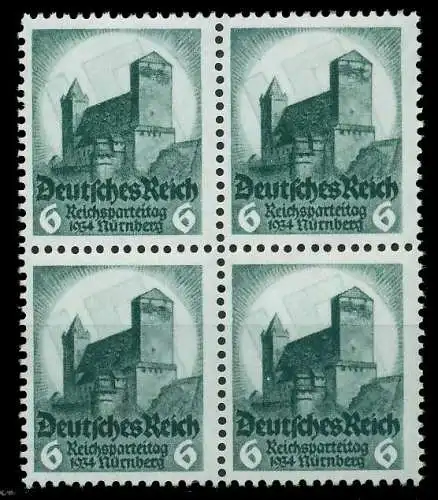 DEUTSCHES REICH 1934 Nr 546 postfrisch VIERERBLOCK 896192