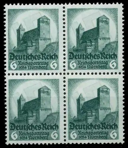 DEUTSCHES REICH 1934 Nr 546 postfrisch VIERERBLOCK 896196
