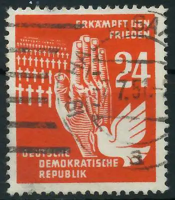 DDR 1950 Nr 279 gestempelt 8961CE
