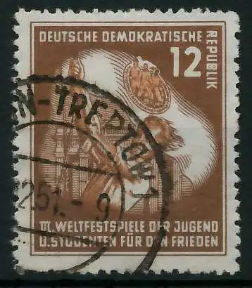 DDR 1951 Nr 289 gestempelt 8962D6