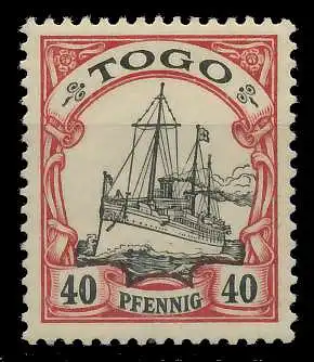 TOGO (DT. KOLONIE) Nr 13 postfrisch 89744A