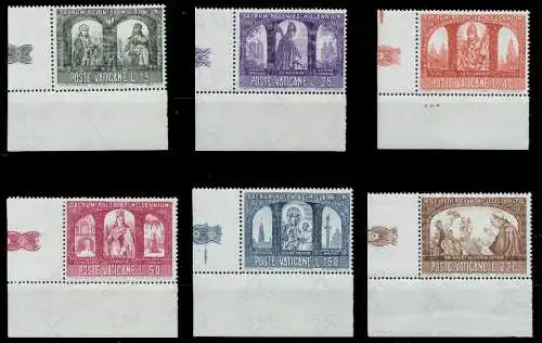 VATIKAN 1966 Nr 502-507 postfrisch ECKE-ULI 809C2A