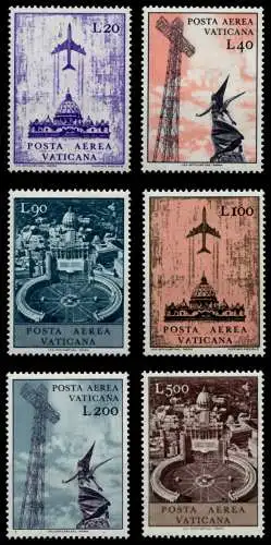 VATIKAN 1967 Nr 517-522 postfrisch S019BCE