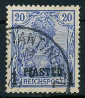 DEUTSCHE AUSLANDSPOSTÄMTER TÜRKEI Nr 14I gestempelt 898E1A