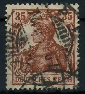 DEUTSCHES REICH 1900 18 GERMANIA Nr 103b ZENTR- 899072