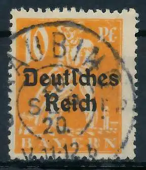 DEUTSCHES REICH 1920 INFLATION Nr 120 zentrisch gestempelt g 8990D6