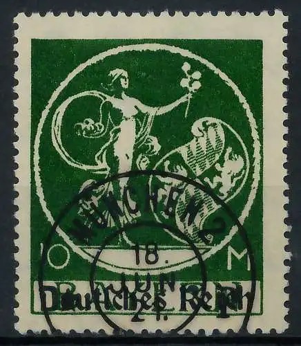 DEUTSCHES REICH 1920 INFLATION Nr 137I gestempelt gepr. 8990EA