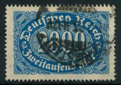 DEUTSCHES REICH 1922 INFLATION Nr 253a gestempelt gepr. 89913E