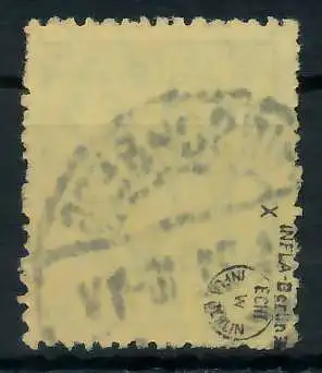 DEUTSCHES REICH DIENSTMARKEN 1920 Nr 31x gestempelt gepr 8991F2