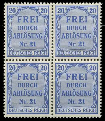 DEUTSCHES REICH DIENSTMARKEN 1903 05 Nr 5 postfrisch VI 89C44E