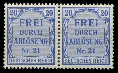 DEUTSCHES REICH DIENSTMARKEN 1903 05 Nr 5 postfrisch WA 89C48A