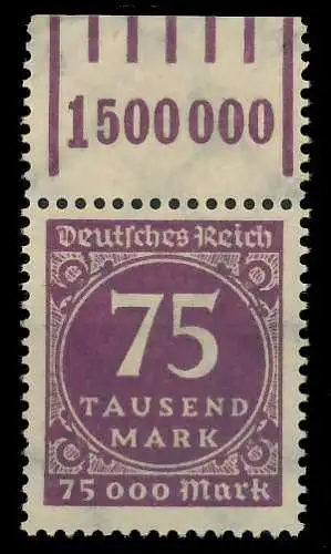 DEUTSCHES REICH 1923 INFLA Nr 276 W OR 1-5-1 postfrisch 89C58E