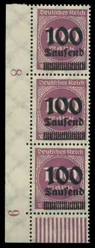 DEUTSCHES REICH 1923 HOCHINFLA Nr 289b postfrisch 3ER S 89C68A