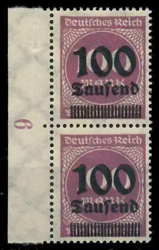 DEUTSCHES REICH 1923 HOCHINFLA Nr 289b postfrisch SENKR 89C68E