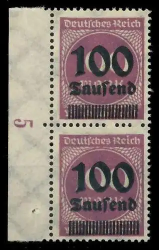 DEUTSCHES REICH 1923 HOCHINFLA Nr 289b postfrisch SENKR 89C69A