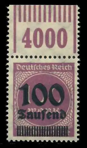 DEUTSCHES REICH 1923 INFLA Nr 289b OPD L a W OR 89C6A2