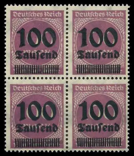 DEUTSCHES REICH 1923 HOCHINFLA Nr 289b postfrisch VIERE 89C6C2