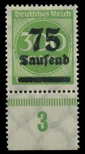 DEUTSCHES REICH 1923 HOCHINFLA Nr 286 postfrisch URA 89C6D2