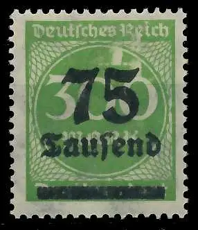 DEUTSCHES REICH 1923 HOCHINFLA Nr 286 postfrisch 89C6FE