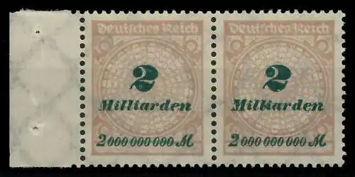 DEUTSCHES REICH 1923 HOCHINFLA Nr 326A postfrisch WAAGR 89C702