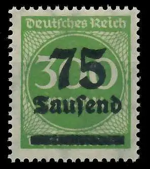 DEUTSCHES REICH 1923 HOCHINFLA Nr 286 postfrisch 89C712
