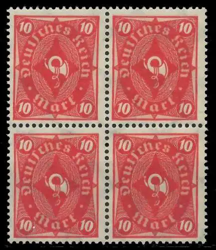 DEUTSCHES REICH 1922 INFLATION Nr 206 postfrisch VIERER 89C71E