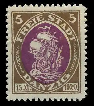 DANZIG 1921 Nr 53 postfrisch 89C8C6