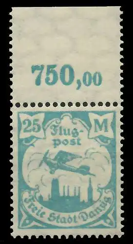 DANZIG 1923 Nr 133Y postfrisch ORA 89C8E2