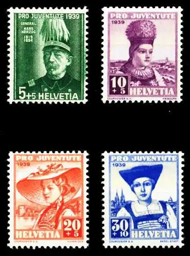 SCHWEIZ PRO JUVENTUTE Nr 359-362 postfrisch 515FC2