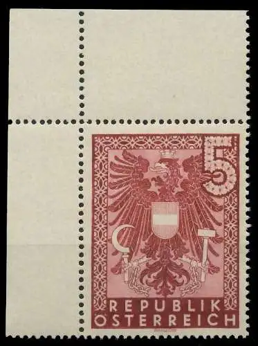 ÖSTERREICH 1945 Nr 719 postfrisch ECKE-OLI 8A1A0E