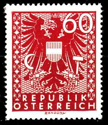 ÖSTERREICH 1945 Nr 714 postfrisch S8CC476