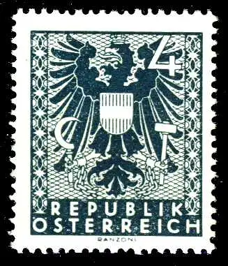 ÖSTERREICH 1945 Nr 698 postfrisch S8CC49E