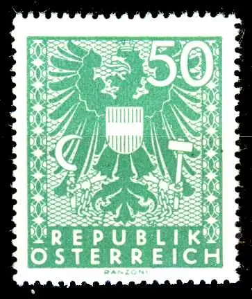 ÖSTERREICH 1945 Nr 713 postfrisch S8CC54E