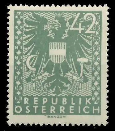 ÖSTERREICH 1945 Nr 712IIa postfrisch S8CC5A6