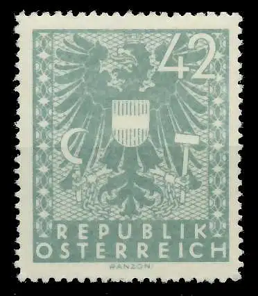 ÖSTERREICH 1945 Nr 712IIIb postfrisch S8CC5AE