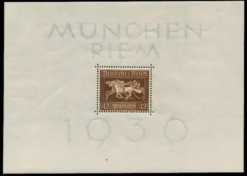 DEUTSCHES REICH Block 4 postfrisch 8B047E