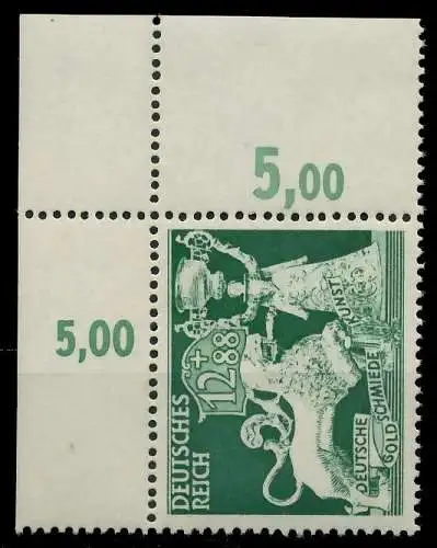 DEUTSCHES REICH 1942 Nr 817 postfrisch ECKE-OLI 8B04F6